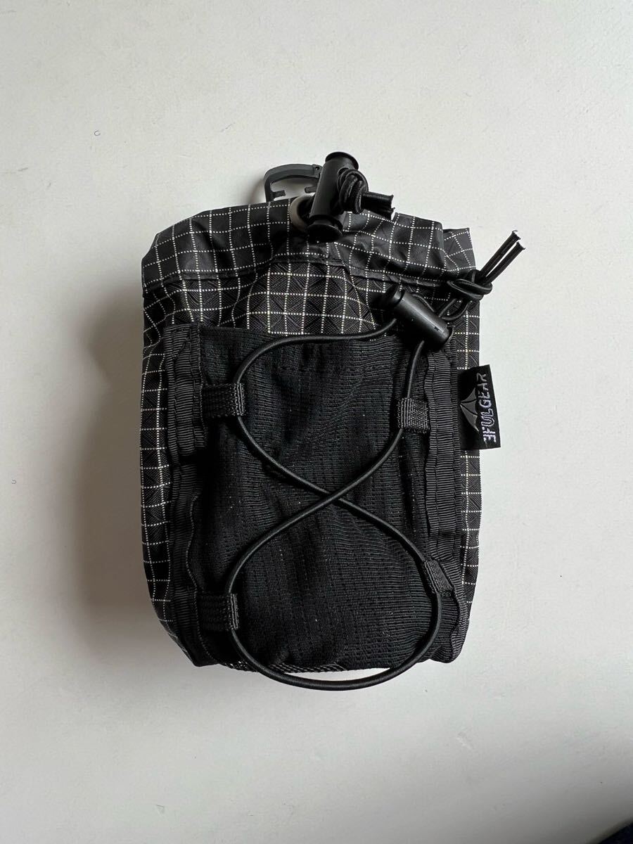 3F UL GEAR ウォーターボトルホルダー ブラック ultralight ハイキングキャンプ アウトドア 登山 ウルトラライト拍卖