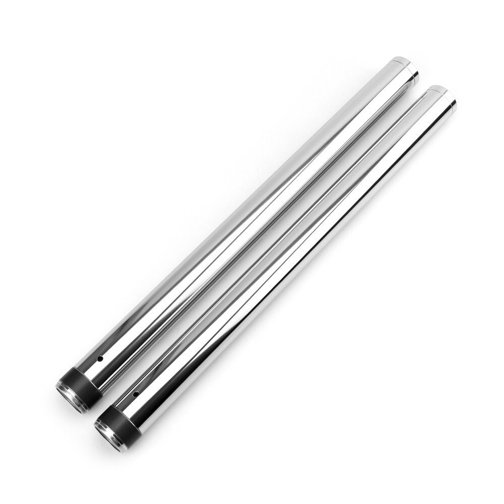 XS347 極上メッキGSX-R750 GR77C GSX-R750J 43mm 純正品番51110-17C00に対応 インナーチューブ2本 新品拍卖