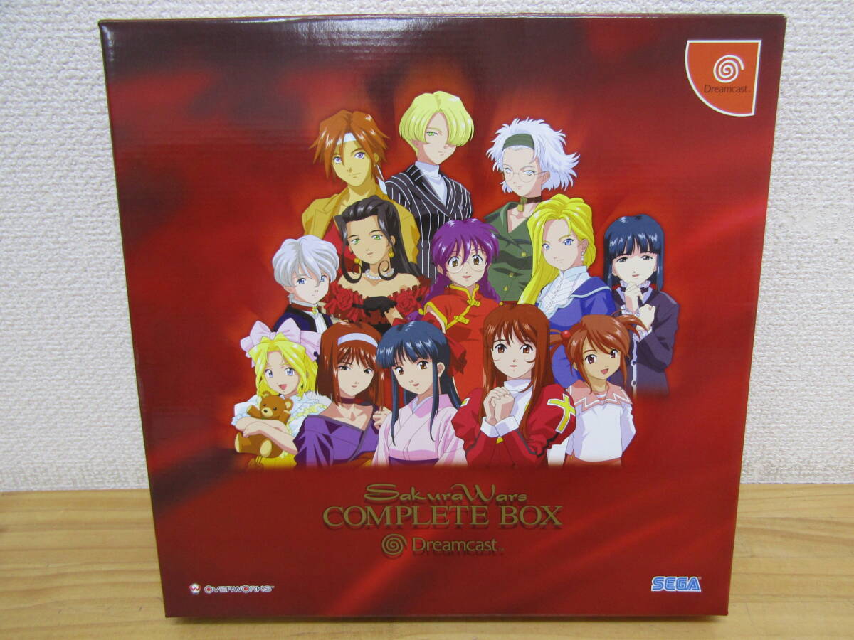 t14) サクラ大戦 COMPLETE BOX コンプリートボックス ドリームキャスト 10枚組拍卖