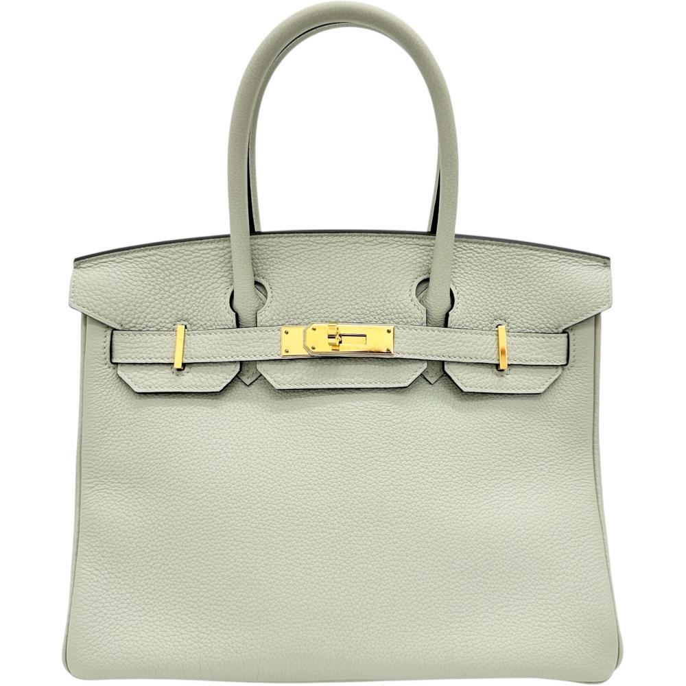 HERMES/エルメス バーキン30 ハンドバッグ トゴ/レザー グリネヴェ レディース拍卖