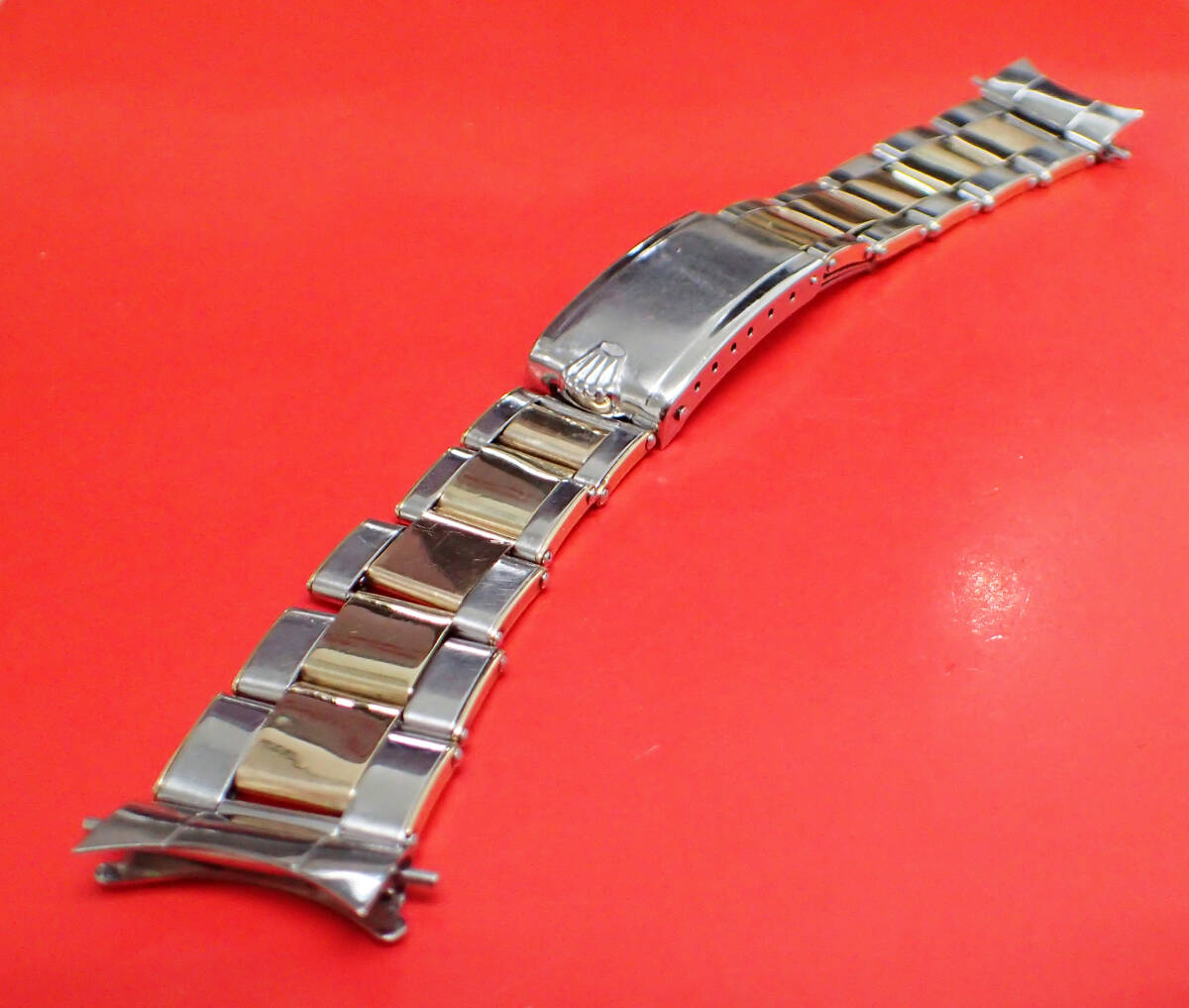 ROLEX ロレックス 純正 コンビ リベットブレス 7206 FF58 20mm 1016 1019 1675 5512 5513拍卖