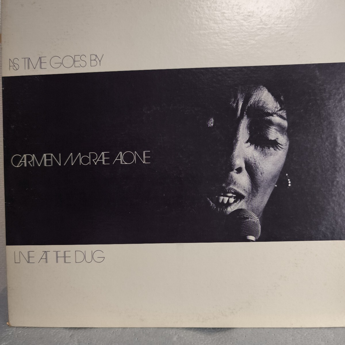 Carmen McRaeカーメン・マックレー LP     As Live Goes By拍卖