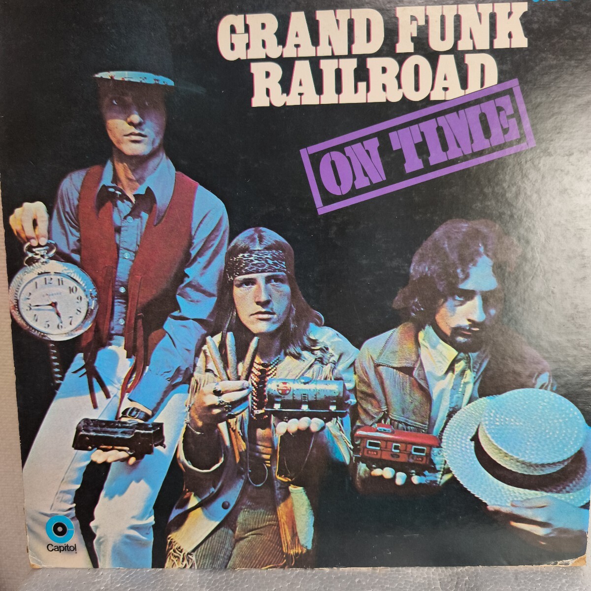 Grand Funk Railroad グランド ファンク レイルロード On Time登場 国内盤 LP拍卖