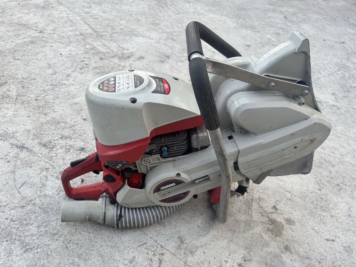 エンジンカッター 新ダイワ Shindaiwa ECD7414S ダイヤモンドブレード コンクリートカッター/不動 ジャンク取扱 在庫処分 圧縮あり拍卖