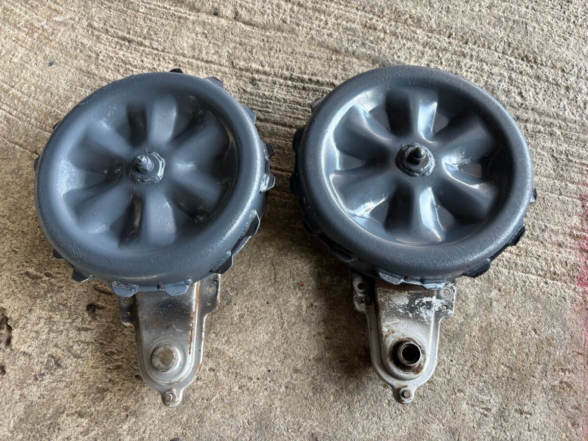 草刈機 部品パーツ/ オーレック SP50 チェーンケース/チェンケース/車輪 2個セット 拍卖