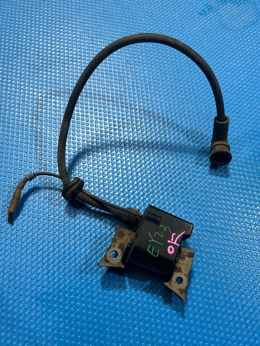 送料600円 管理機/モア/動噴/ガソリンエンジン ポンプ 部品パーツ/ 点火コイル イグニッションコイル ロビンEY23 火花確認済み拍卖