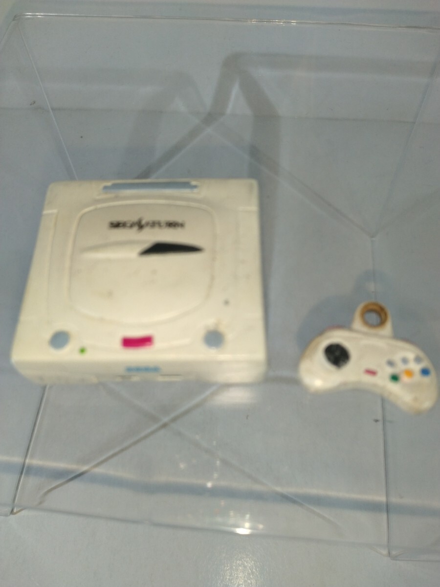 即決!★セガサターン 白 本体★ミニチュア★フィギュア★SEGA★セガ★プライズ拍卖