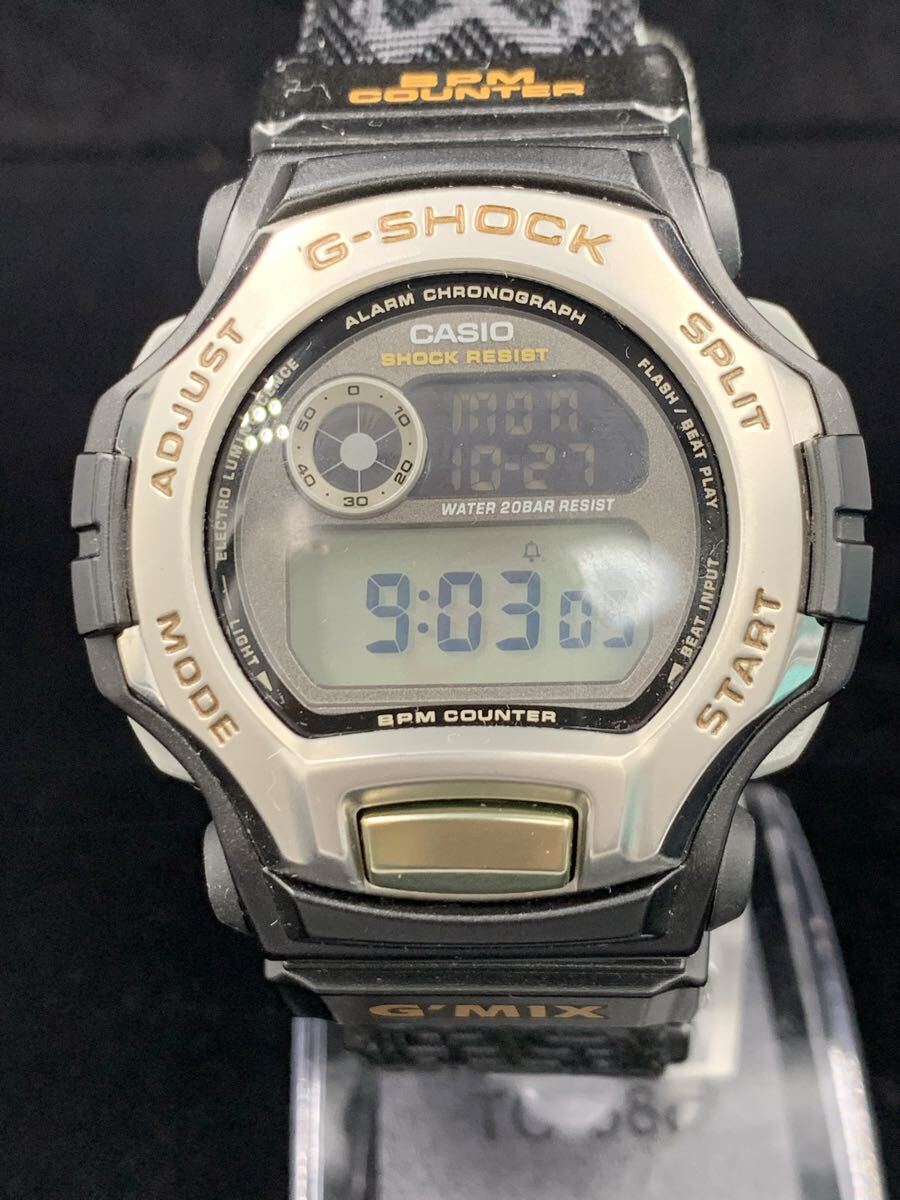 美品 動作品 CASIO G-SHOCK G'MIX DWM-100 カシオ ジーショック 新品電池交換済み 腕時計 デジタル カシオ拍卖