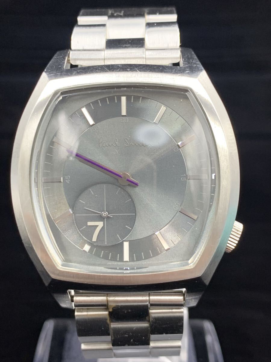 美品 動作品 Paul Smith 1045-T001467 TA ポールスミス 腕時計 クォーツ メンズ腕時計 新品電池交換済み拍卖