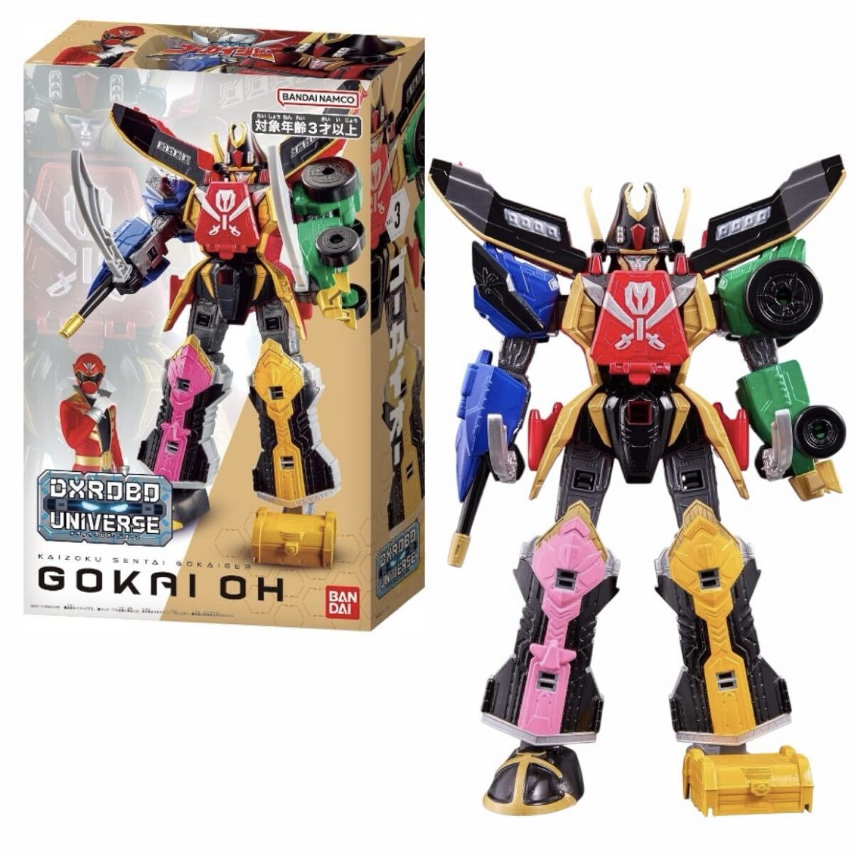 新品(送料無料)バンダイ(BANDAI) DXROBO UNIVERSE ゴーカイオー スーパー戦隊シリーズ 海賊戦隊ゴーカイジャー ハロウィン ギフト拍卖