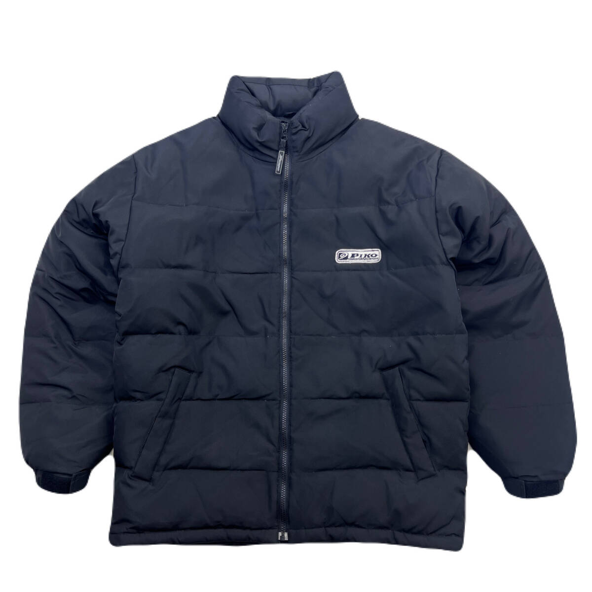 PIKO ピコ ダウンジャケット 厚手 防寒 メンズ Lサイズ 黒 ブラック 90s ビンテージ ノームコア ●ED345拍卖