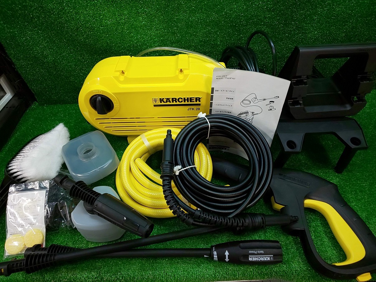 未使用品 KARCHER ケルヒャー 家庭用高圧洗浄機 JTK28 PLUS拍卖