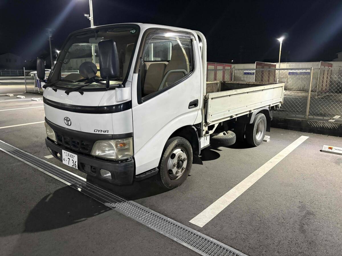 一度切り完全売切!ダイナ 2トン AT 車検付き ディーゼルエンジンDPF無しでNOx.PM適合車両です!エンジン、ミッション絶好調!乗って帰れます!拍卖
