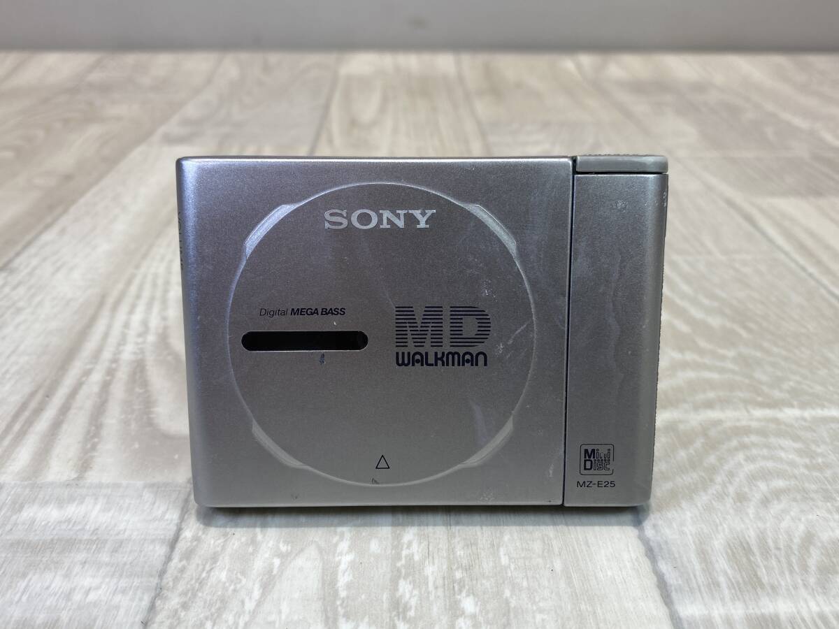 ☆SONY・ソニー MD・WALKMAN・ウォークマン・MEGABASS MZ-E25 【未確認/現状品】 (PN5j-75)拍卖