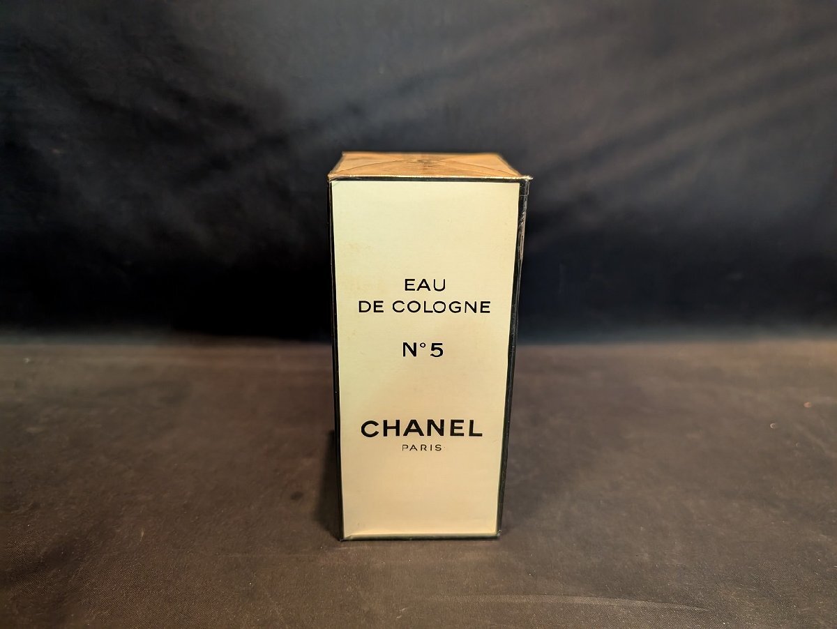 ☆新品未開封 CHANEL シャネル No.5 香水 EAU DE COLOGNE オーデコロン 高さ12㎝ 重さ300g拍卖