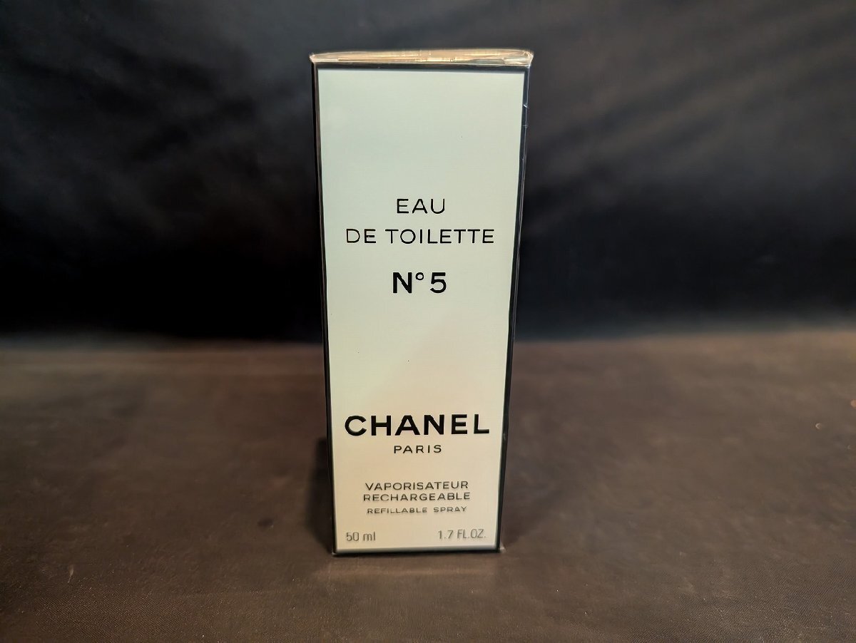☆新品未開封 CHANEL シャネル No.5 香水 EAU DE TOILETTE オードトワレ 高さ約13㎝ 重さ約200g拍卖