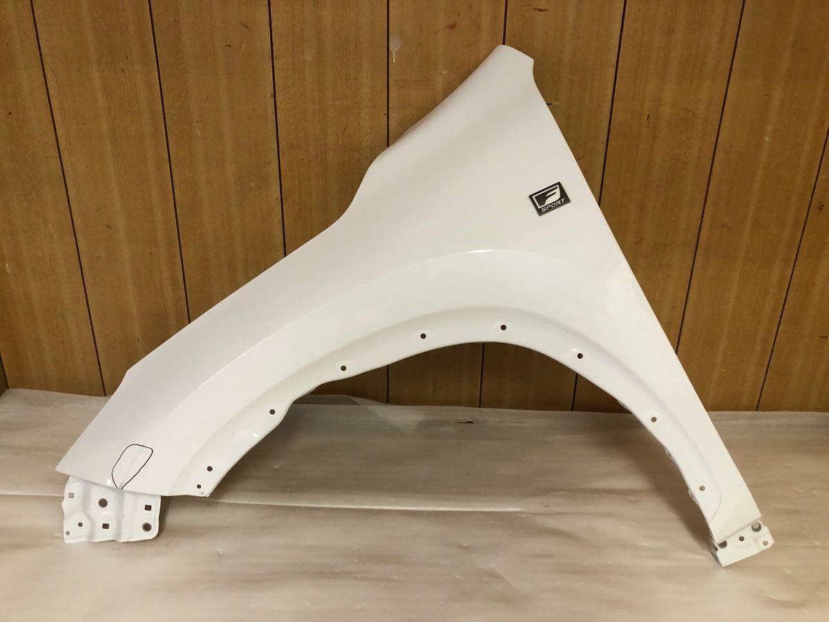 レクサス NX 10系 AGZ10/AGZ15/AYZ10/AYZ15 F-スポーツ 純正 左 フロント フェンダー ホワイトパール系拍卖