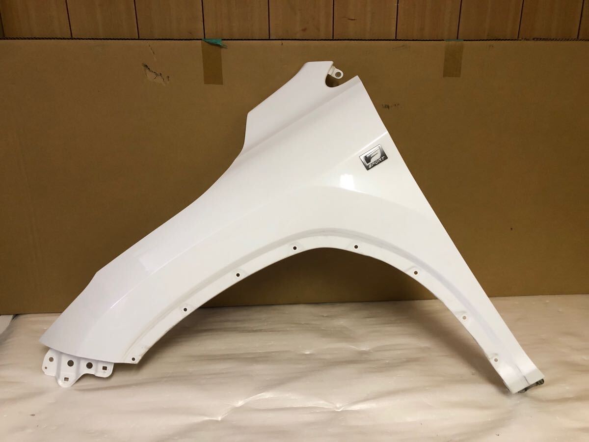 レクサス RX GYL20W/GYL25W AGL20W/AGL25W F-スポーツ 純正 左 フロントフェンダー ホワイトパール系 拍卖