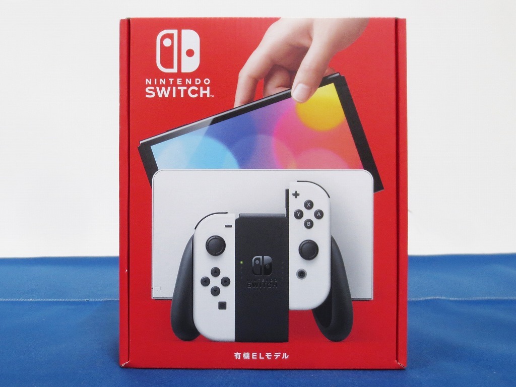 1円~★未使用☆Nintendo Switch本体≪1≫ 有機ELモデル ホワイト ニンテンドースイッチ ※付属品完備※ (1534)拍卖