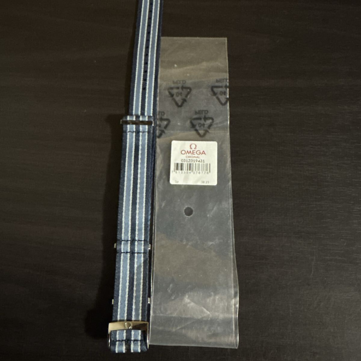 オメガ NATOストラップ SUMMER BLUE ポリアミド, ブルー拍卖