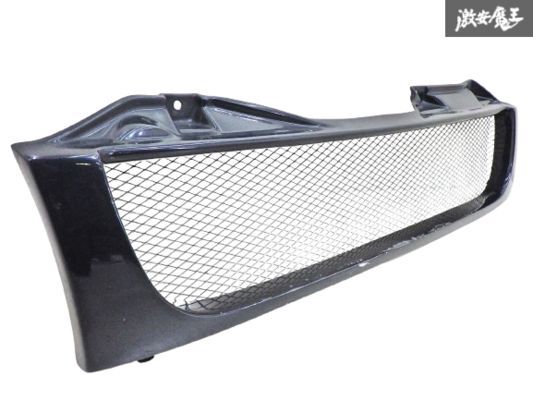 ★良品★ Showa GARAGE ショウワガレージ JB23W ジムニー 4型~ FRP製 フロント バンパー エアロ 外装 ブラック 黒系 即納 棚17A拍卖