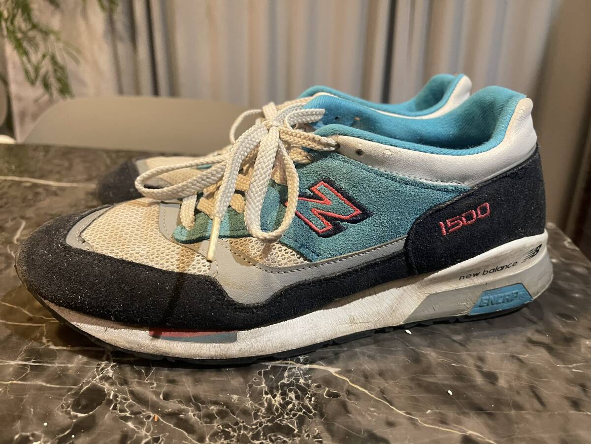 NEW BALANCE UK1500 ニューバランス 水色 サイズUSA 8 UK 7 1/2拍卖