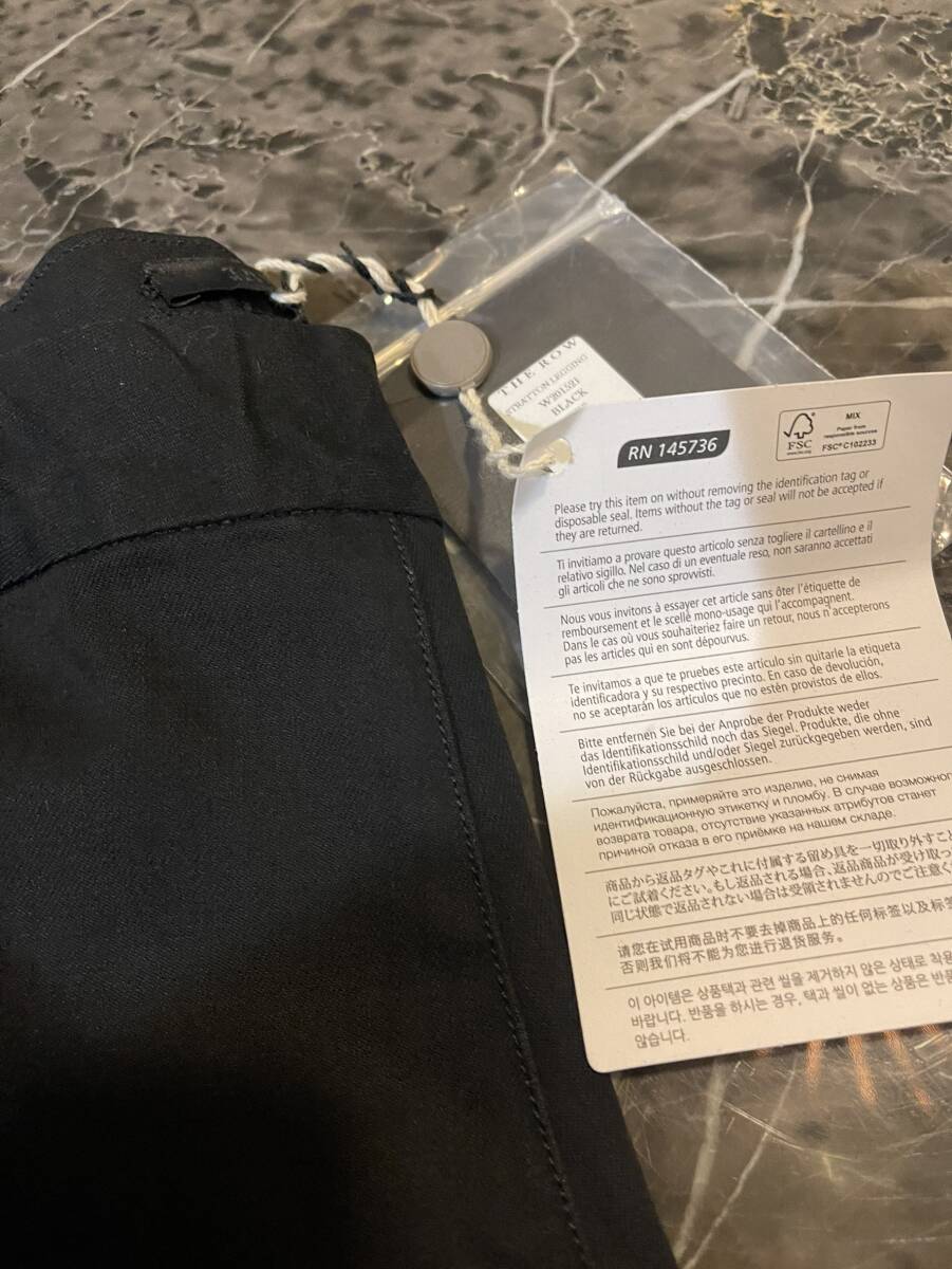 THE ROW ザロウ パンツ STRATTON LEGGING ブラック XXS拍卖