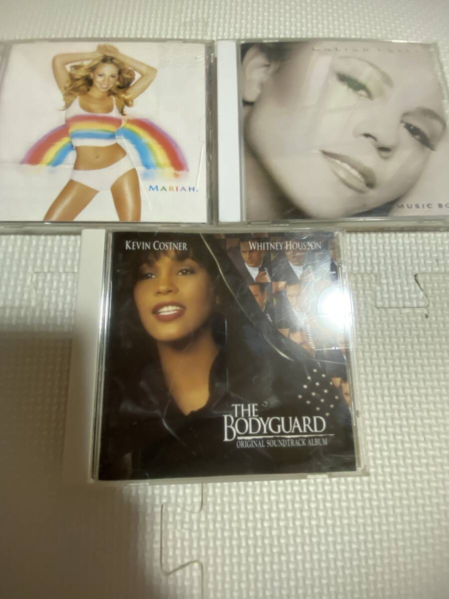 ザボディーガード オリジナルサウンドトラック CD (ホイットニーヒューストン ケビンコスナー)THE BODYGUARD+マライヤキャリー アルバム拍卖