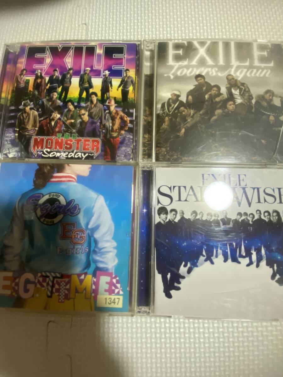 EXILE アルバム CD DVD+シングル CD DVD+E-girls アルバム CD 計4枚セット拍卖