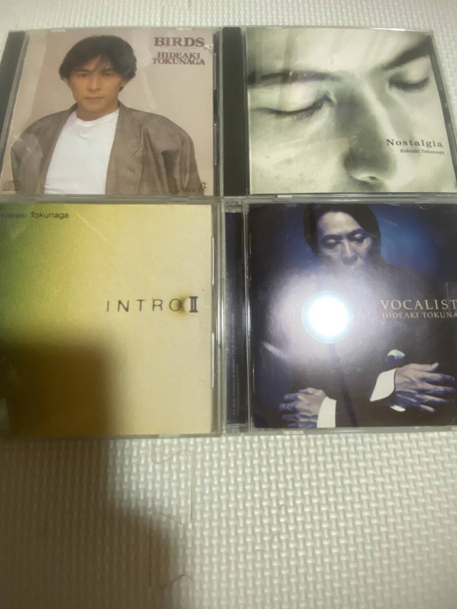 徳永英明 ベストアルバム CD INTRO Ⅱ HIDEAKI TOKUNAGA+カバーアルバム CD アルバム CD 計4枚セット拍卖