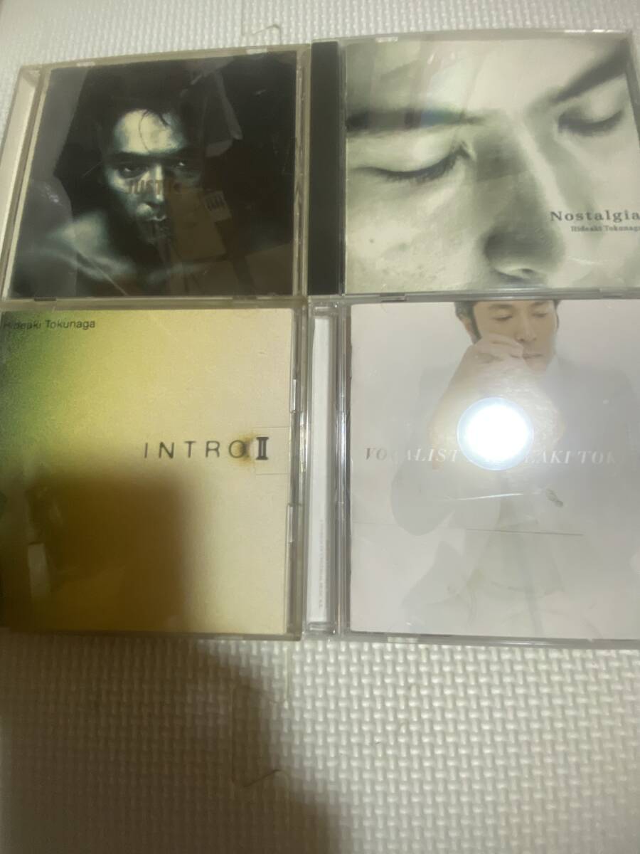 徳永英明 ベストアルバム CD INTRO Ⅱ HIDEAKI TOKUNAGA ジャンク品+カバーアルバム CD+アルバム CD 計4枚セット拍卖