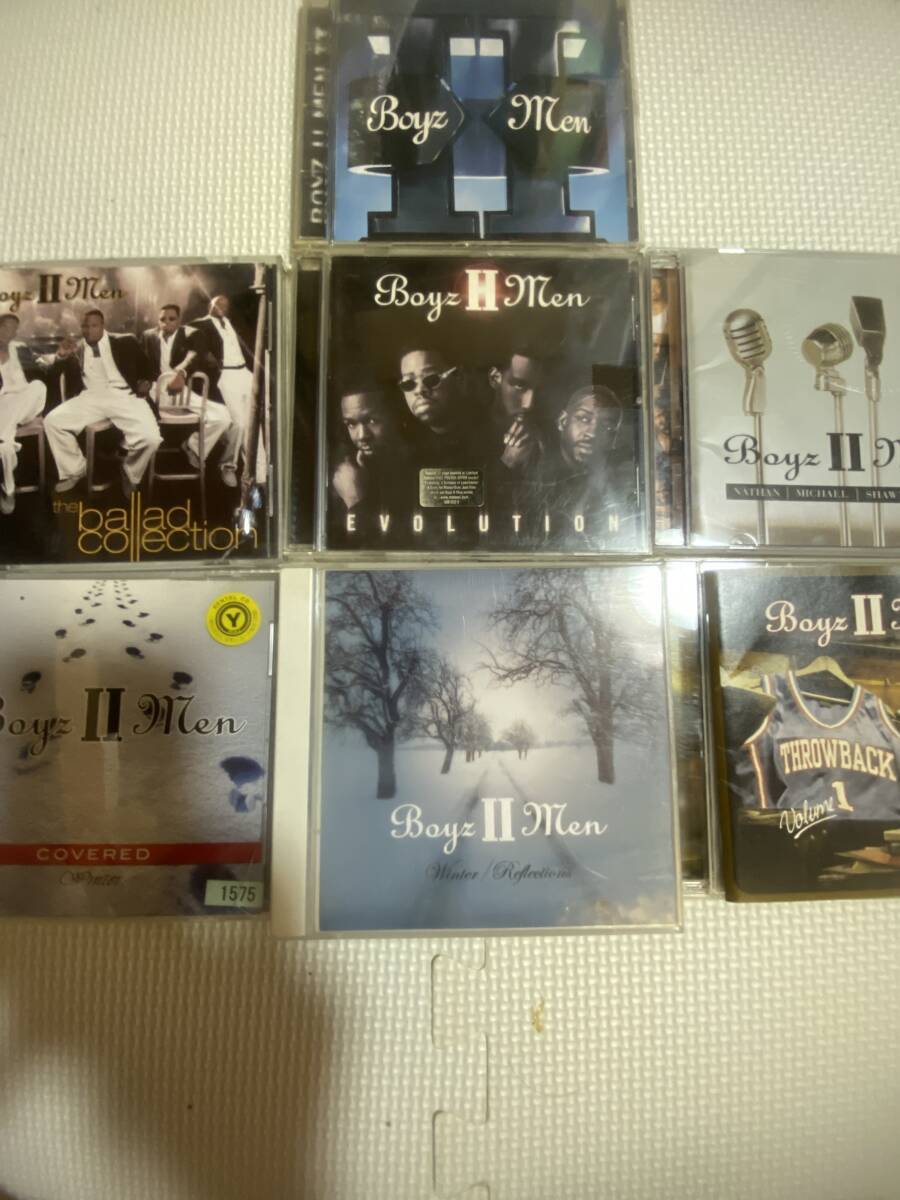 Boyz Ⅱ Men バラードコレクション CD+カバーアルバム CD+アルバム CD +2CD 計7枚セット (ボーイズツーメン)拍卖