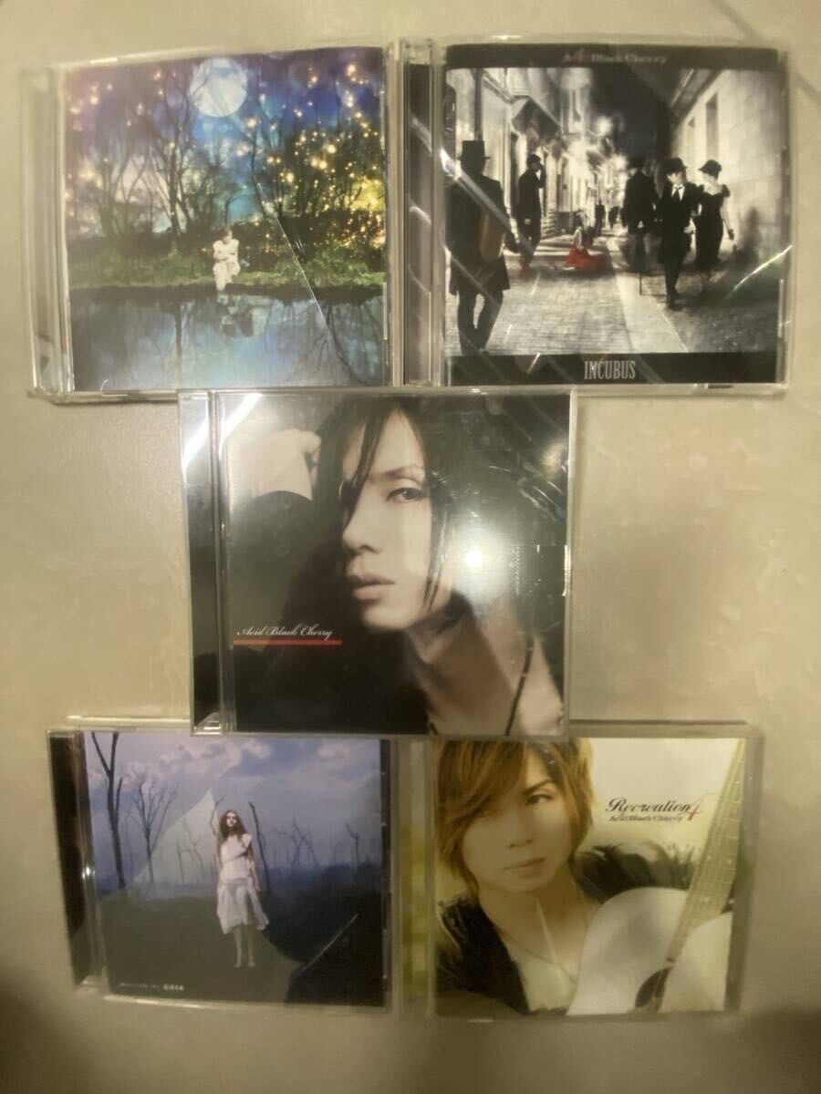 ACID BLACK CHERRY カバーアルバム CD + シングル CD DVD +JANNE DA ARC アルバム CD 計5枚セット拍卖
