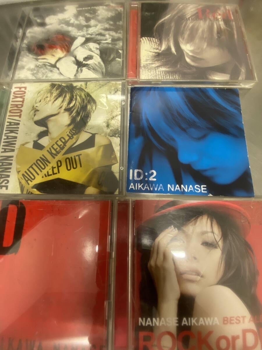 相川七瀬 ベストアルバム CD 歌詞カードジャンク品 外ケース+ベストアルバム CD+アルバム CD 8cm+アルバム CD 計6枚セット NANASE AIKAWA拍卖