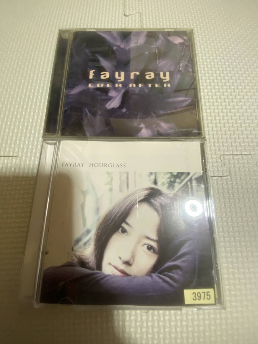 FAYRAY(フェイレイ)アルバム CD EVER AFTERジャンク品+HOURGLASS 計2枚セット拍卖