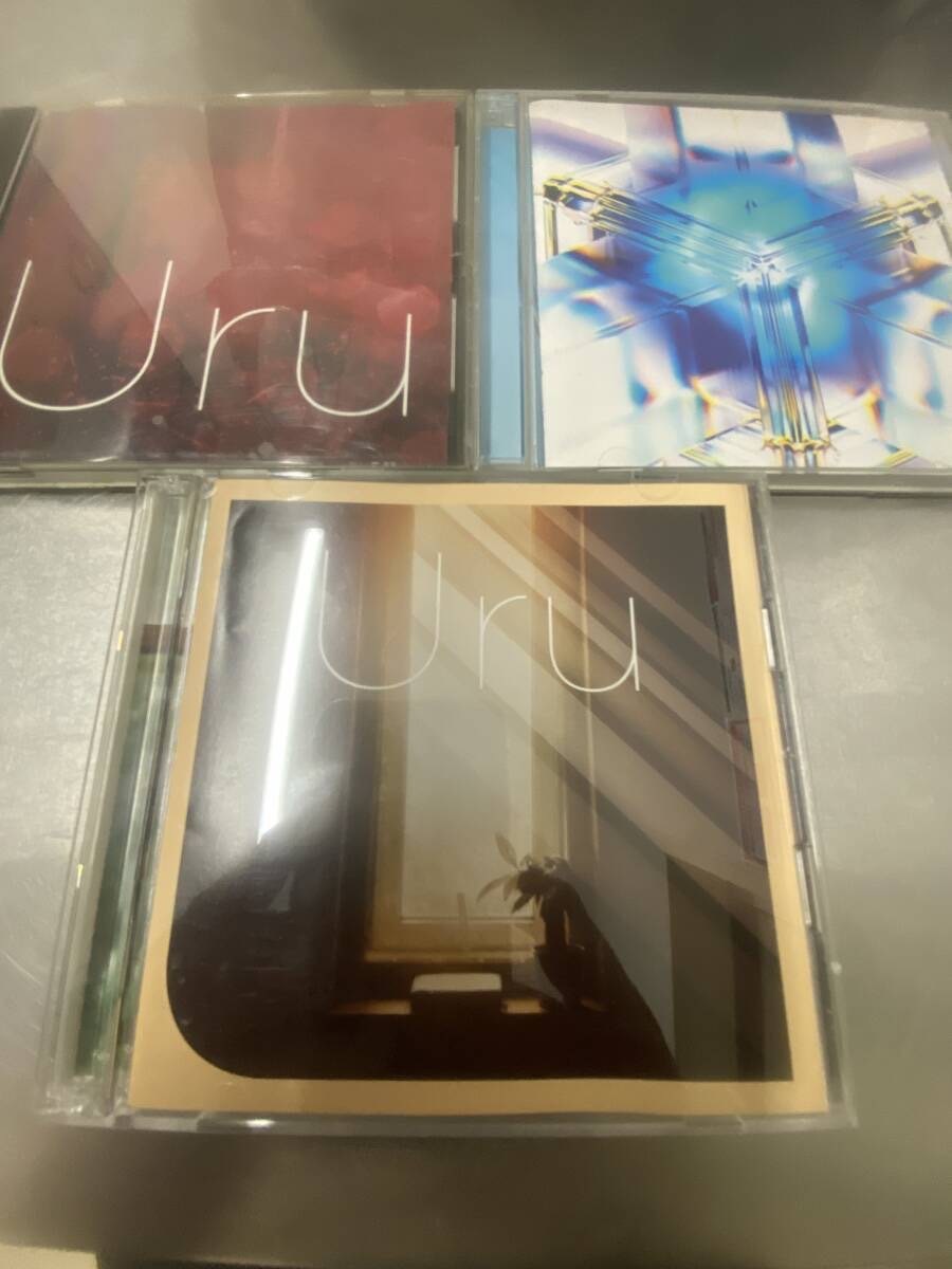 Uru(ウル)アルバム 2CD コントラスト +シングル CD 計3枚セット レンタルアップ品拍卖