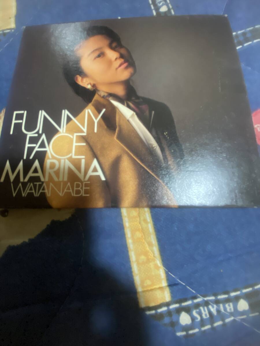 渡辺満里奈 アルバム CD FUNNY FACE MARINA WATANABE ジャンク品拍卖