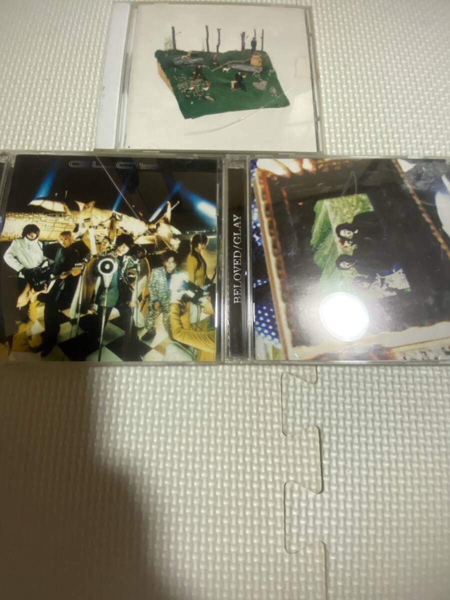 GLAY(グレイ)アルバム CD PURE SOUL 外ケース+アルバム CD ONE LOVE BELOVED 計3枚セット拍卖