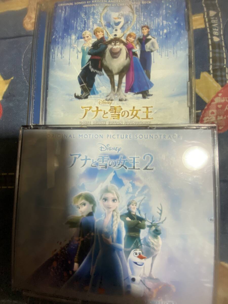 Disney(ディズニー)アナと雪の女王 2 (3CD)+アナと雪の女王 2CD 計2枚セット拍卖