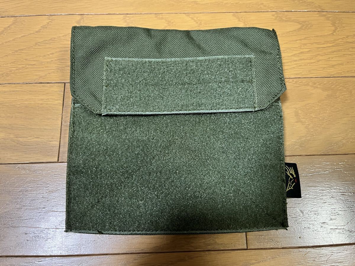 中古 FLYYE アドミン ポーチ OD オリーブドラブ プレキャリ ナイロン サバゲー 装備 ミリタリー拍卖