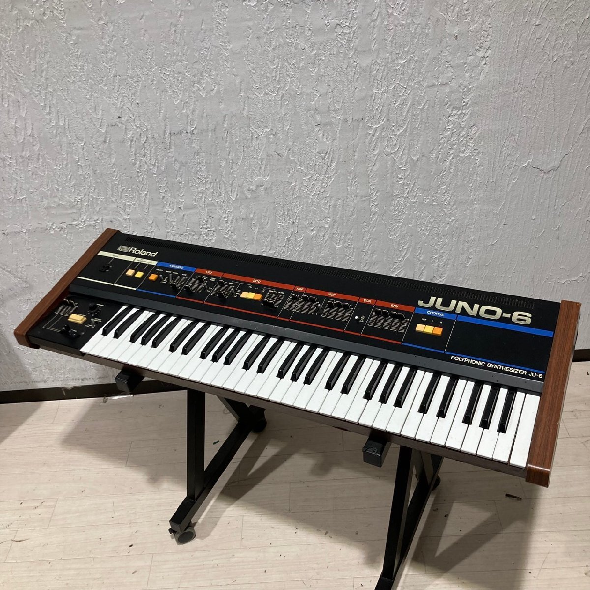 【C】 Roland JUNO-6 JU-6 シンセサイザー ローランド 183113拍卖