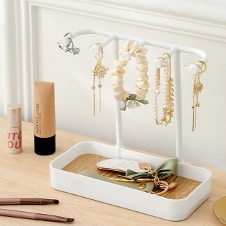 ホワイト キーフック アクセサリースタンド拍卖