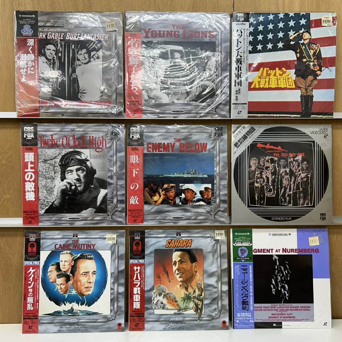 g6766/LD 20点セット/全帯付/戦争・アクション系LD拍卖