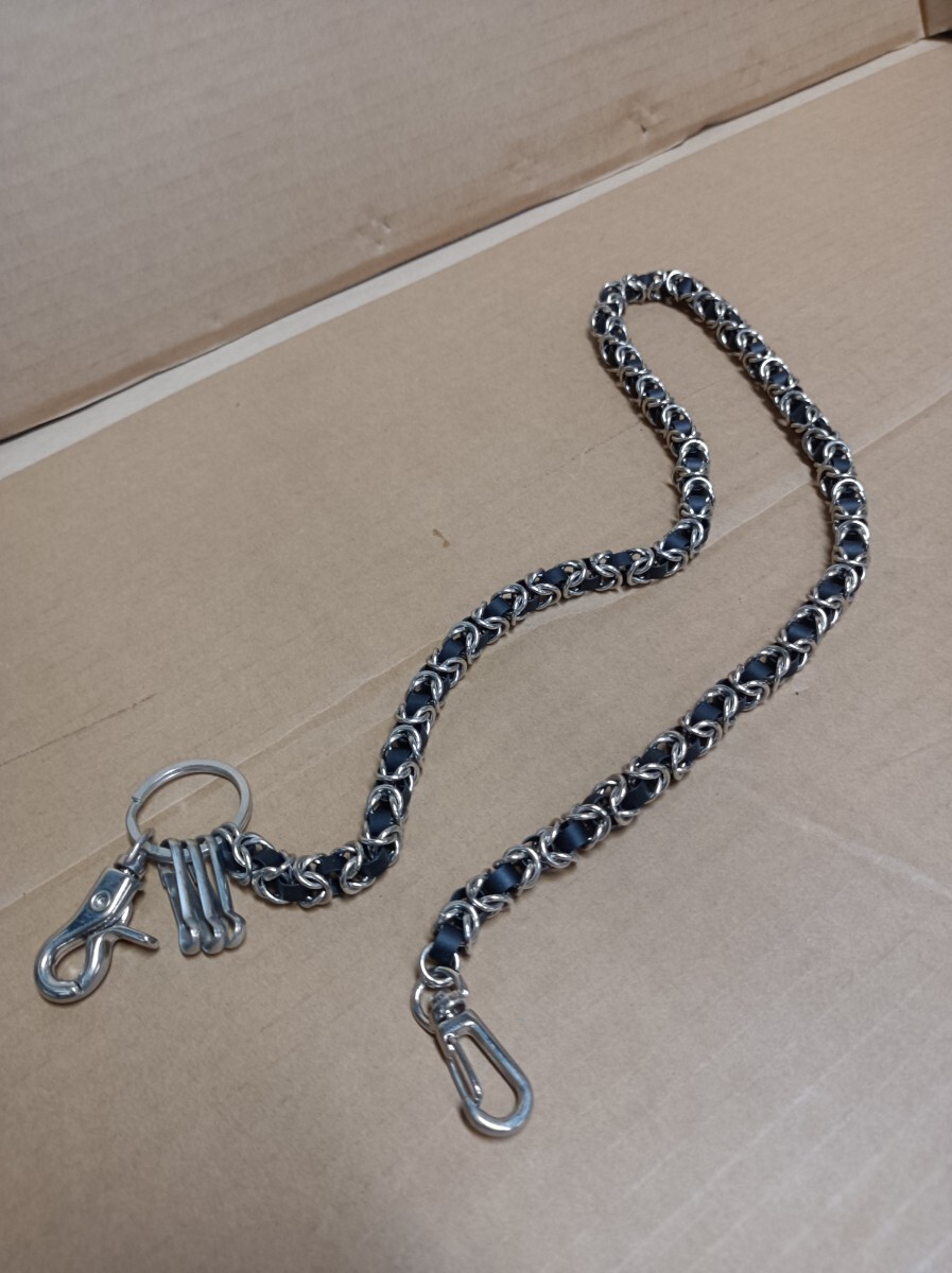 ウォレットチェーン ★ ステンレス ★ 69㎝【 保管 舗 】拍卖