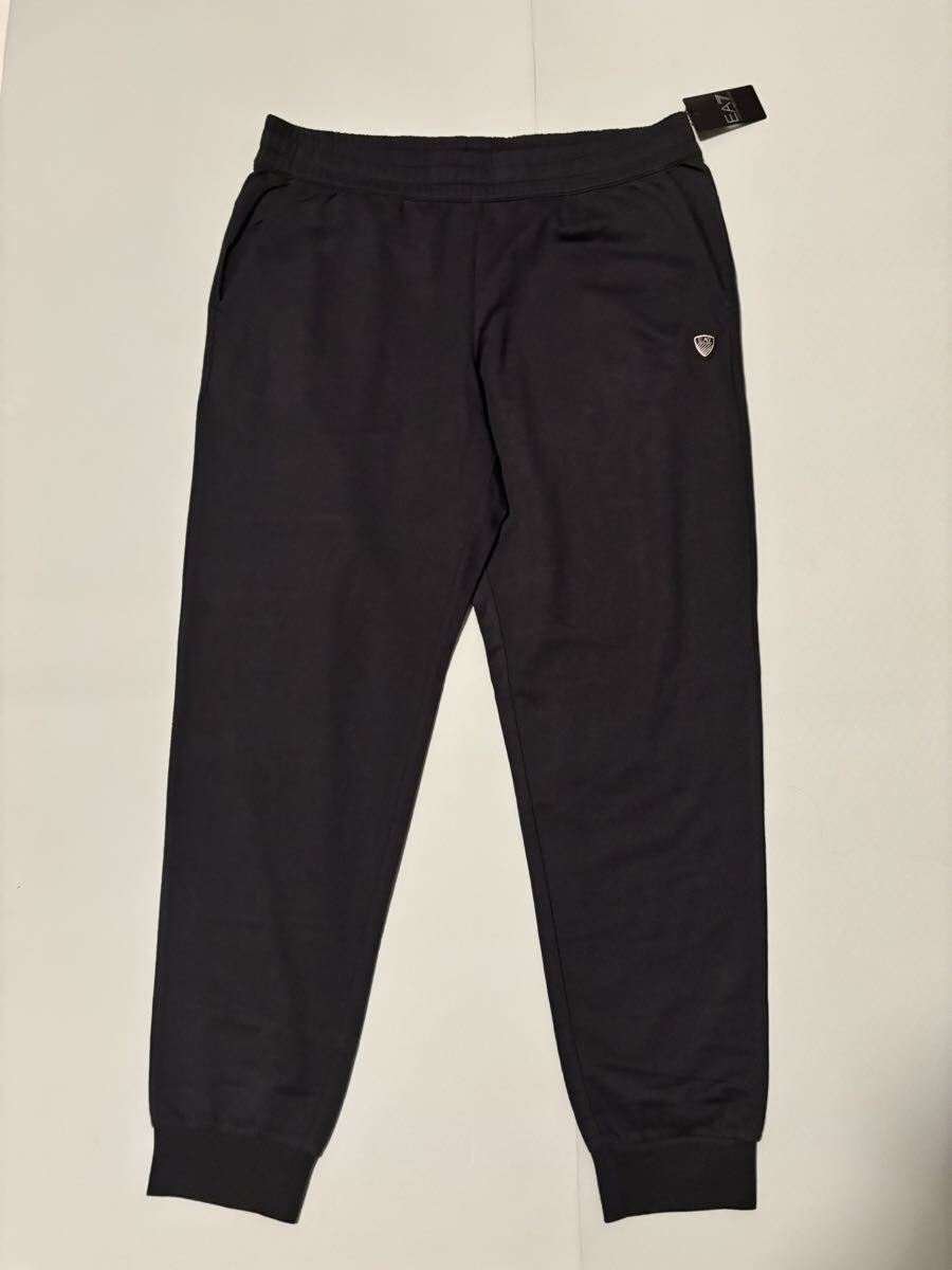 新品未使用 EMPORIO ARMANI EA7 エンポリオアルマーニ スウェット パンツ イーグルロゴ 黒 ジョルジオ アルマーニ XXL 参考6万拍卖