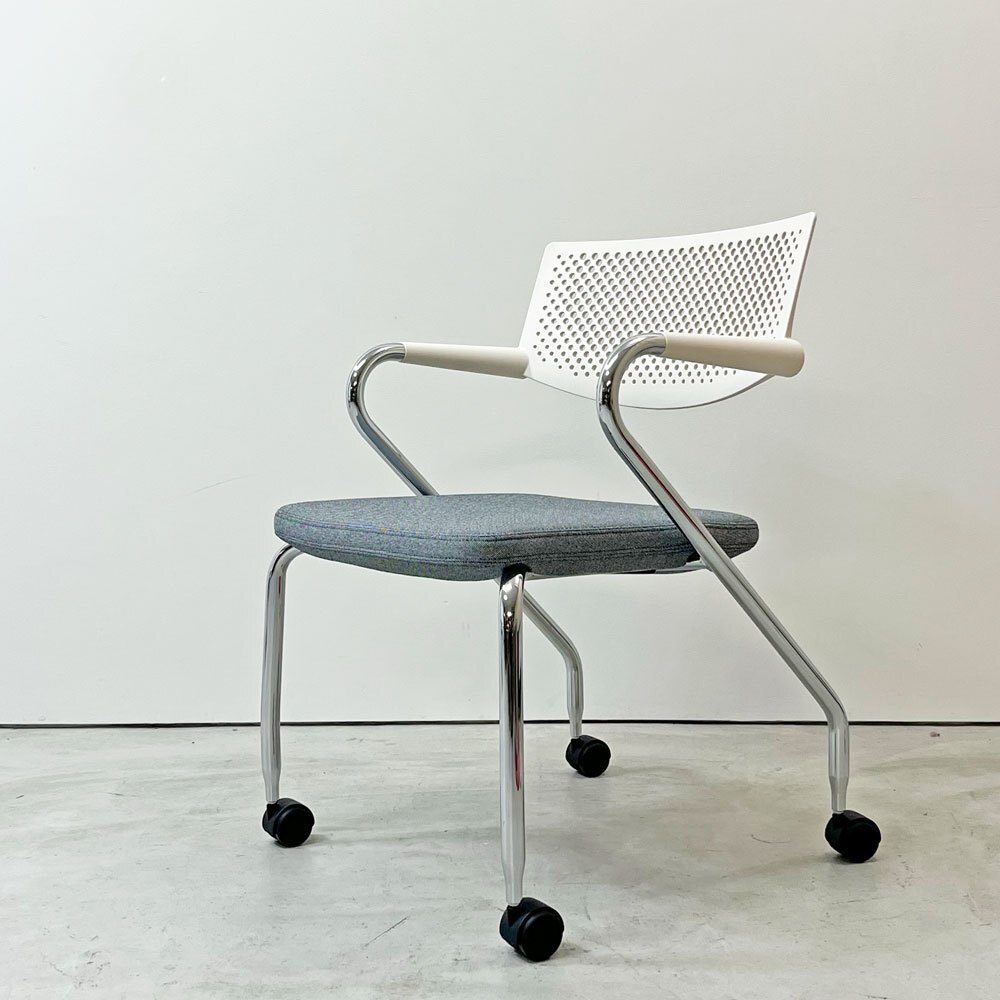 ● ヴィトラ vitra ビザロール Visaroll デスクチェア ミーティングチェア キャスターベース スタッキング アントニオ・チッテリオ C拍卖