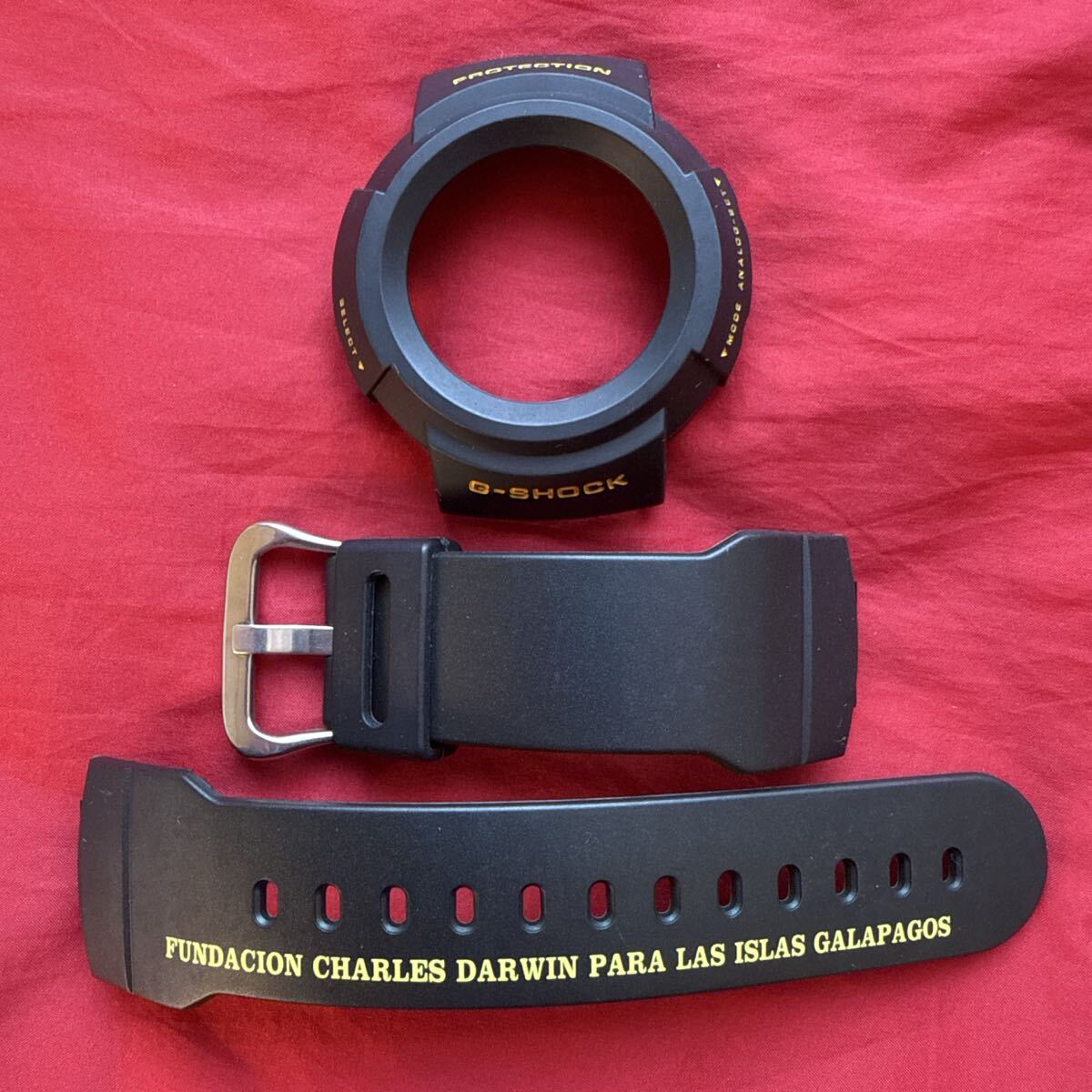 ★即決有★希少!AW-500 ガラパゴス カシオ純正 AW-500 ベゼル ベルト セット AW-500 G-SHOCK ベゼル AW-500 ベルト Gショック ベルベゼ拍卖