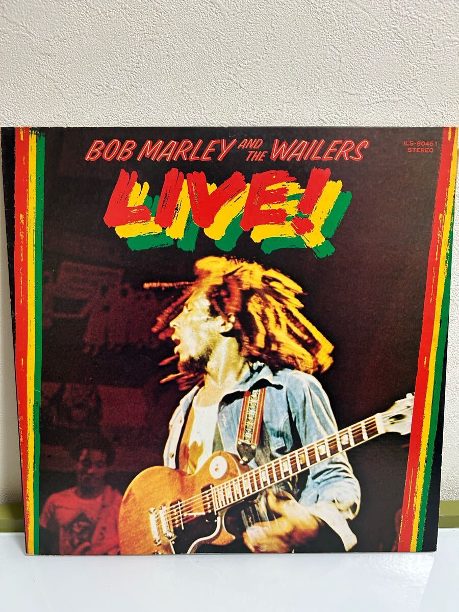 ボブ マーリィ Bob Marley And The Wailers「 Live!」 国内盤LP アナログレコード拍卖