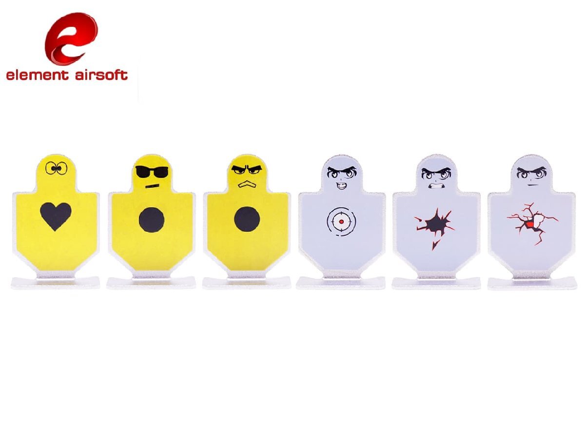 EX-118 【正規品】ELEMENT メタルターゲット 6Pcs拍卖