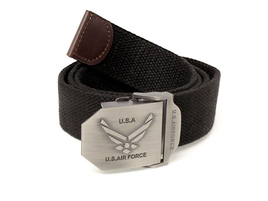 H7832B03 SUSバックル オペレーター ベルト US AIRFORCE 黒拍卖